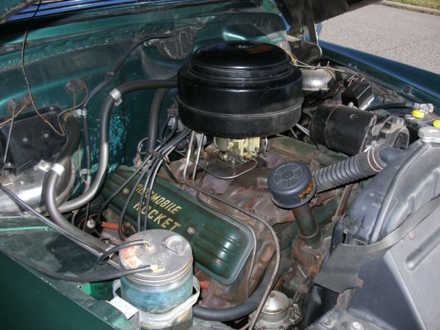 1951 Green Oldsmobile Ninety-Eight Sedan