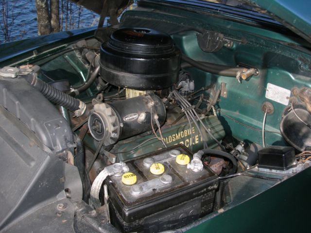 1951 Green Oldsmobile Ninety-Eight Sedan