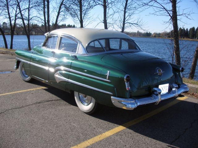 1951 Green Oldsmobile Ninety-Eight Sedan