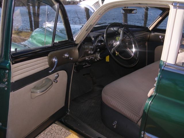 1951 Green Oldsmobile Ninety-Eight Sedan