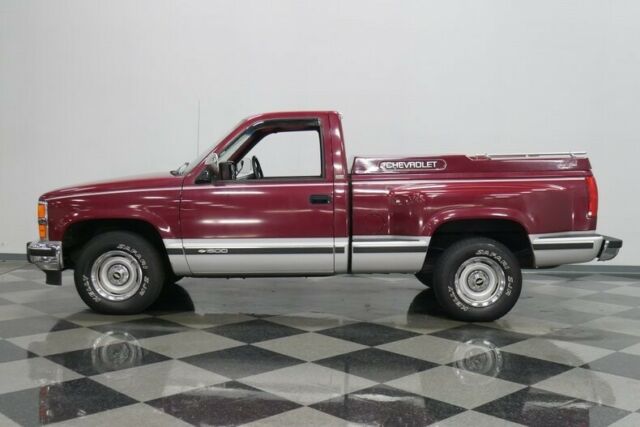 1988 Maroon Chevrolet C/K Pickup 1500 Pickup Truck