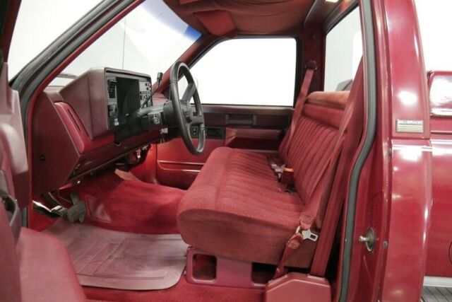1988 Maroon Chevrolet C/K Pickup 1500 Pickup Truck
