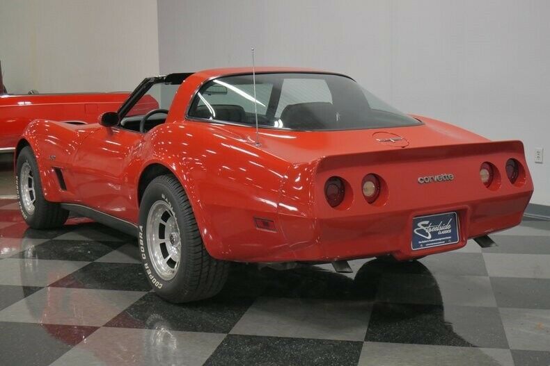 1980 Red Chevrolet Corvette Coupe