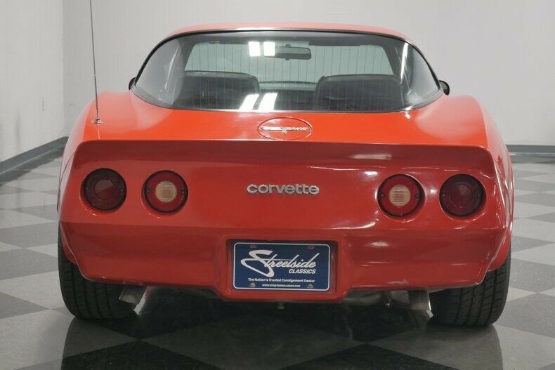 1980 Red Chevrolet Corvette Coupe