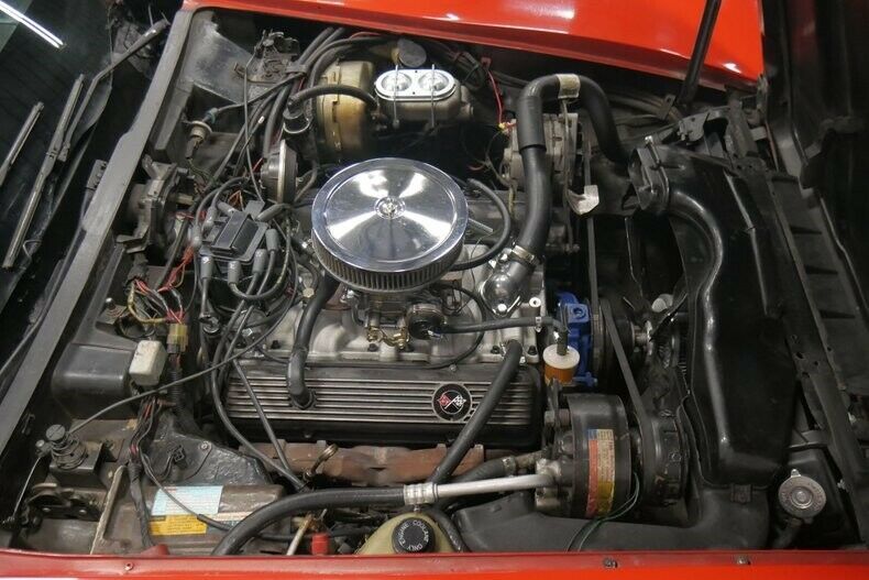 1980 Red Chevrolet Corvette Coupe