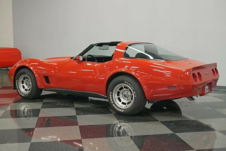 1980 Red Chevrolet Corvette Coupe