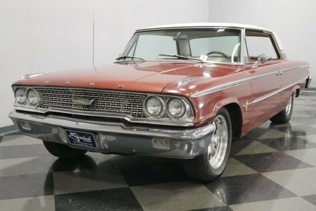 1963 Chestnut Ford Galaxie Hardtop