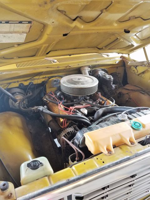 1978 Yellow Dodge Power Wagon