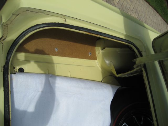 1966 Yellow Ford Fairlane