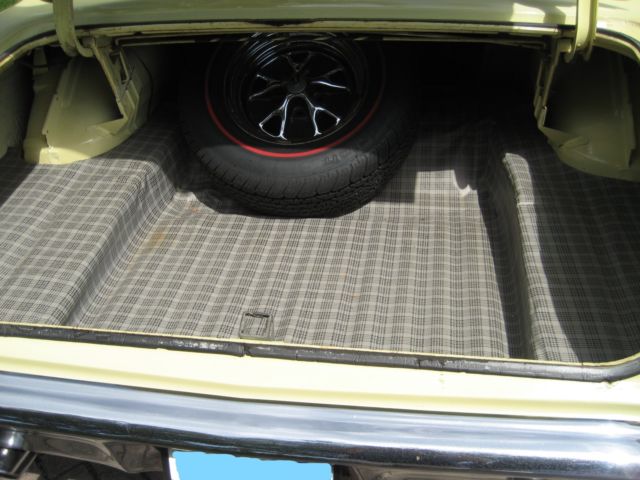 1966 Yellow Ford Fairlane