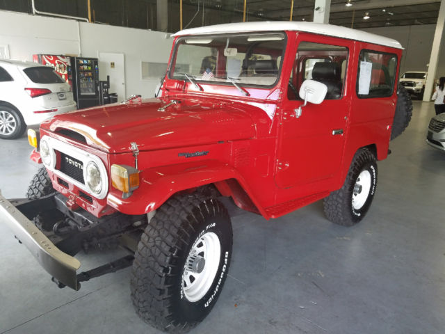 1978 Red Toyota Land Cruiser HARDTOP