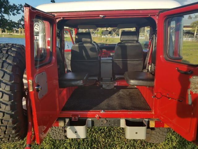 1978 Red Toyota Land Cruiser HARDTOP