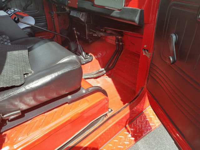 1978 Red Toyota Land Cruiser HARDTOP
