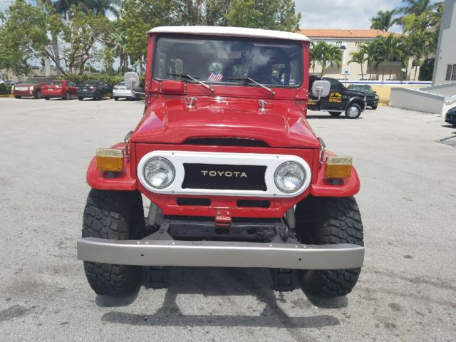 1978 Red Toyota Land Cruiser HARDTOP