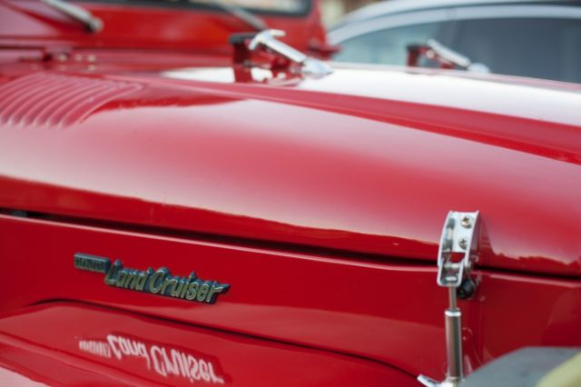 1978 Red Toyota Land Cruiser HARDTOP