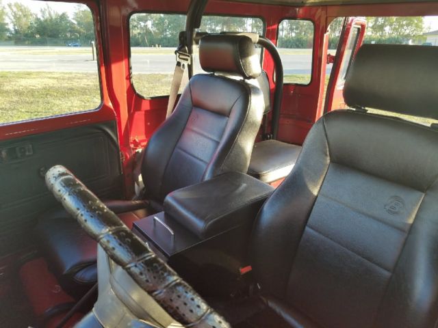 1978 Red Toyota Land Cruiser HARDTOP