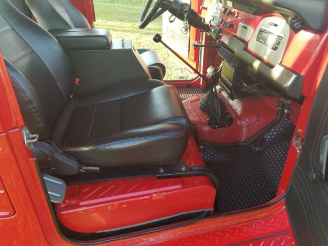 1978 Red Toyota Land Cruiser HARDTOP