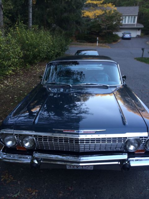 1963 Monico blue Chevrolet Impala Coupe