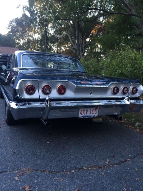 1963 Monico blue Chevrolet Impala Coupe
