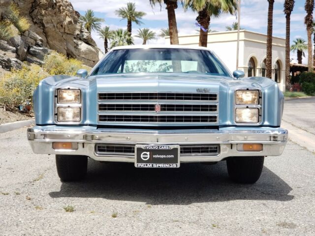 1976 Blue Chevrolet Monte Carlo Coupe
