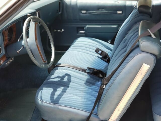 1976 Blue Chevrolet Monte Carlo Coupe