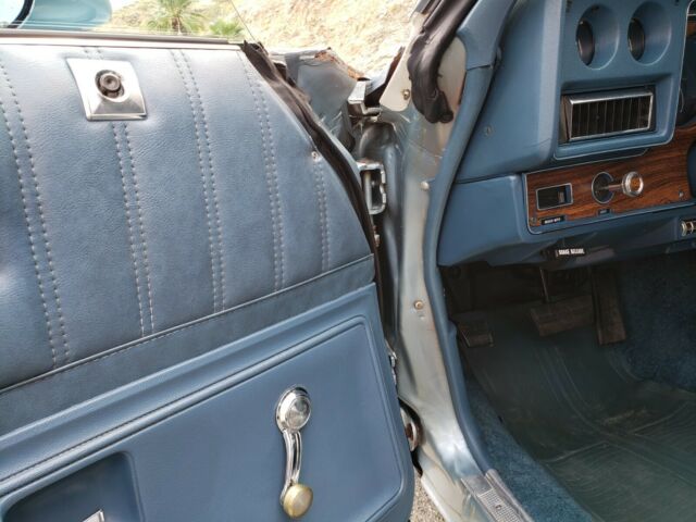 1976 Blue Chevrolet Monte Carlo Coupe