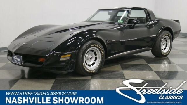 1980 Black Chevrolet Corvette Coupe
