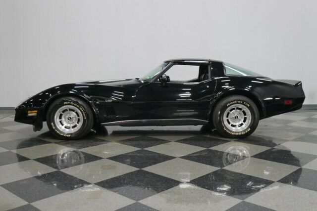 1980 Black Chevrolet Corvette Coupe