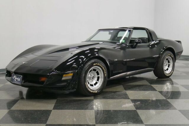 1980 Black Chevrolet Corvette Coupe
