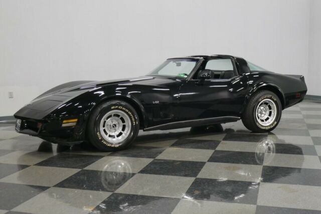 1980 Black Chevrolet Corvette Coupe