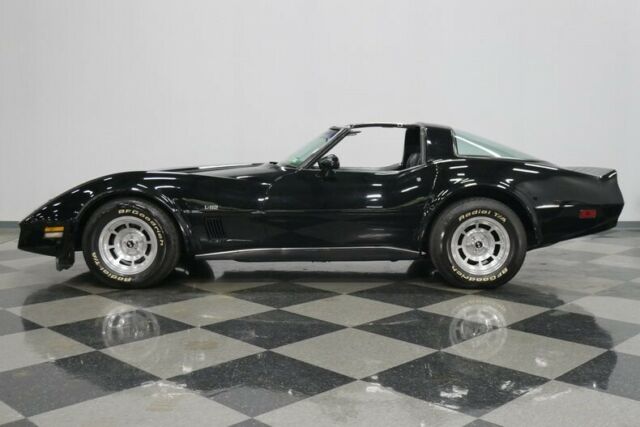 1980 Black Chevrolet Corvette Coupe