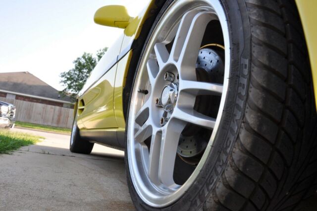 1991 Yellow Toyota MR2 Coupe