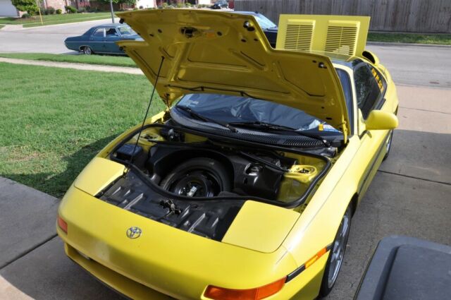 1991 Yellow Toyota MR2 Coupe