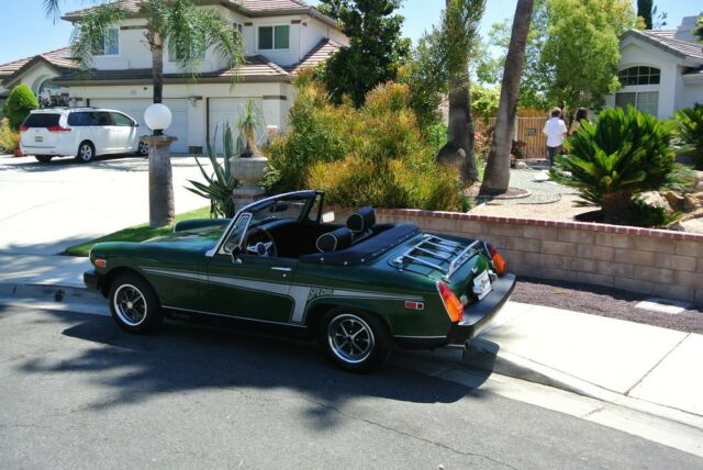 1976 Green MG Midget Convertible