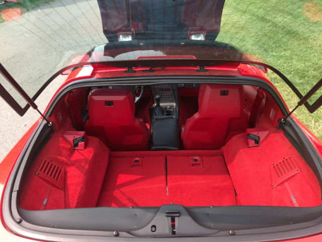 1990 RED Chevrolet Corvette