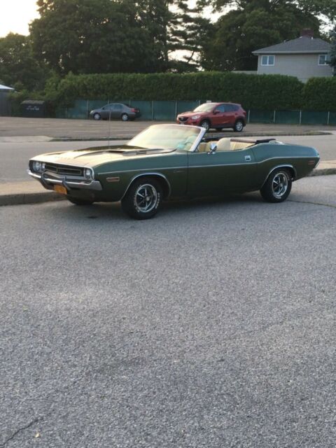 1971 Green Dodge Challenger Convertible