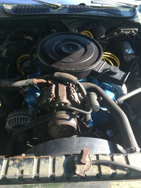 1971 Green Dodge Challenger Convertible