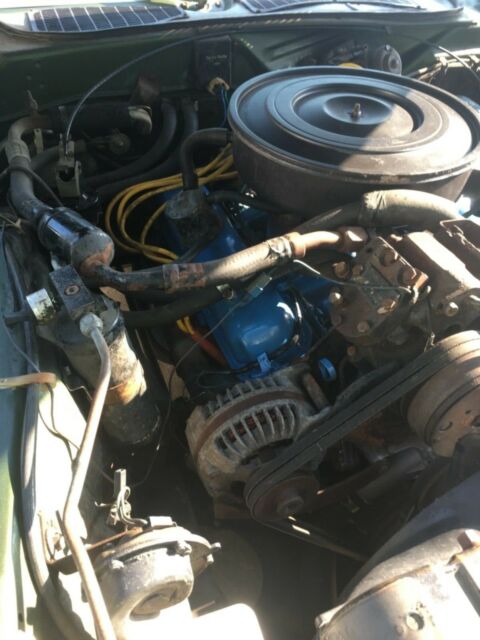 1971 Green Dodge Challenger Convertible