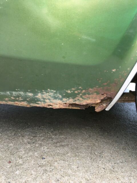 1971 Green Dodge Challenger Convertible