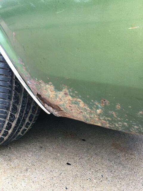 1971 Green Dodge Challenger Convertible