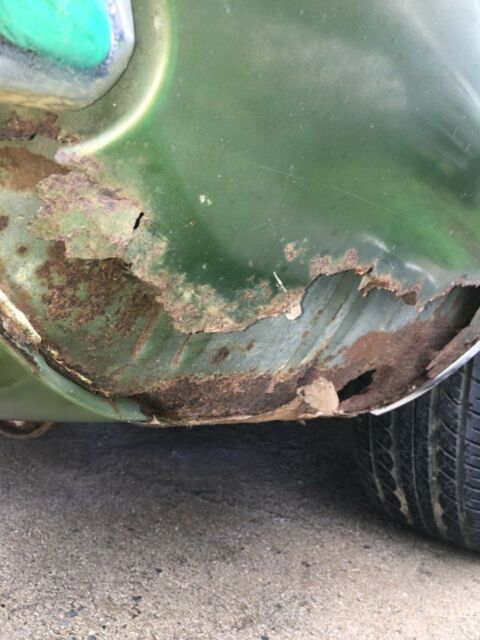 1971 Green Dodge Challenger Convertible