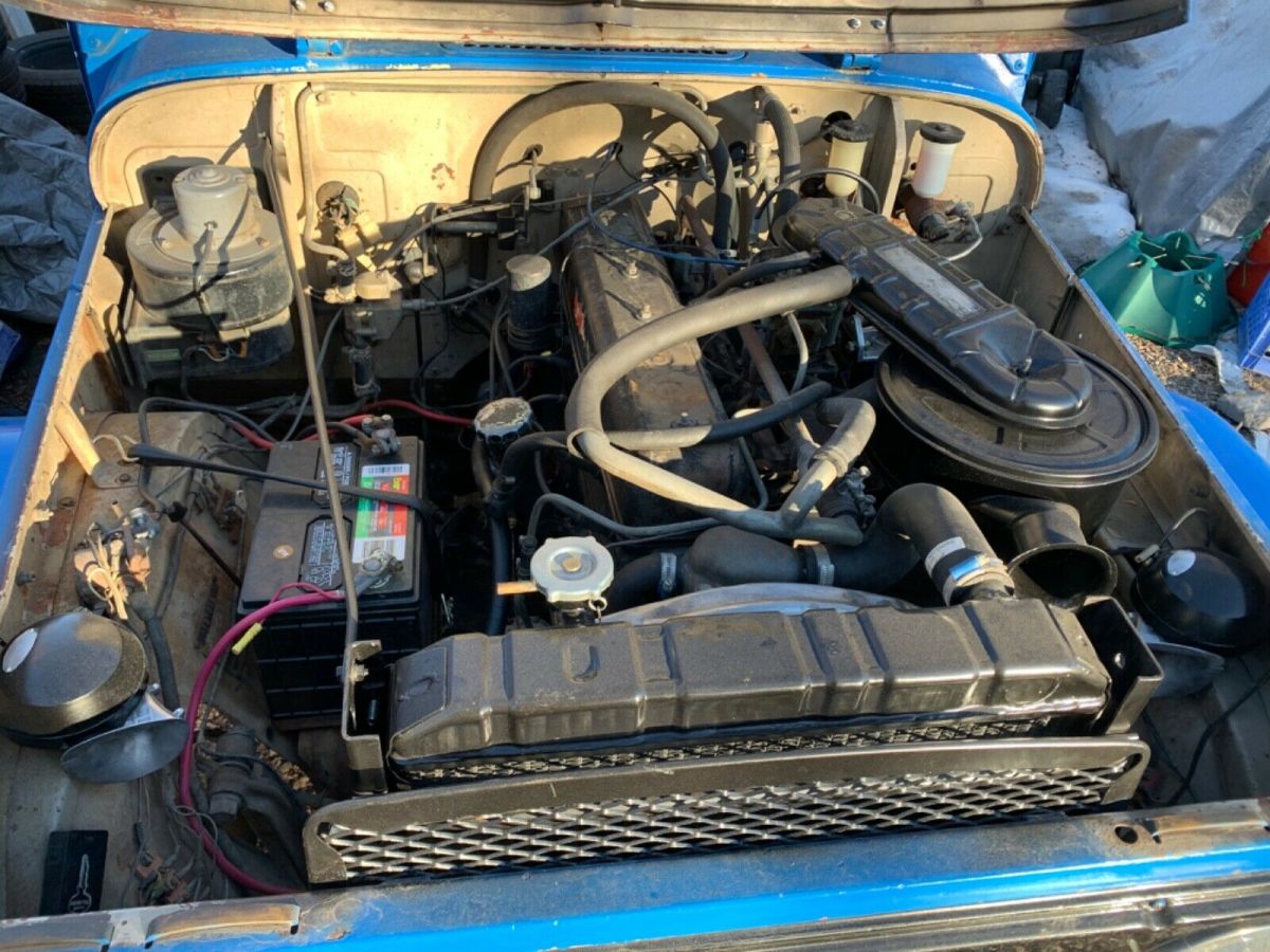 1968 Blue Toyota Land Cruiser SUV