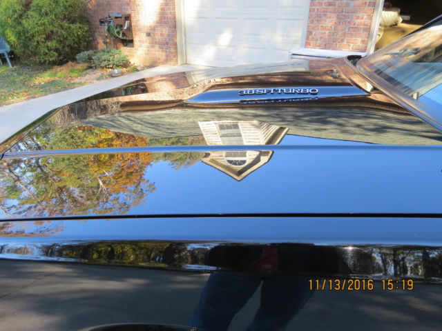 1987 Black Buick Grand National Coupe
