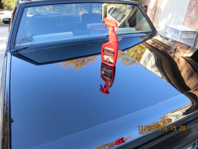 1987 Black Buick Grand National Coupe