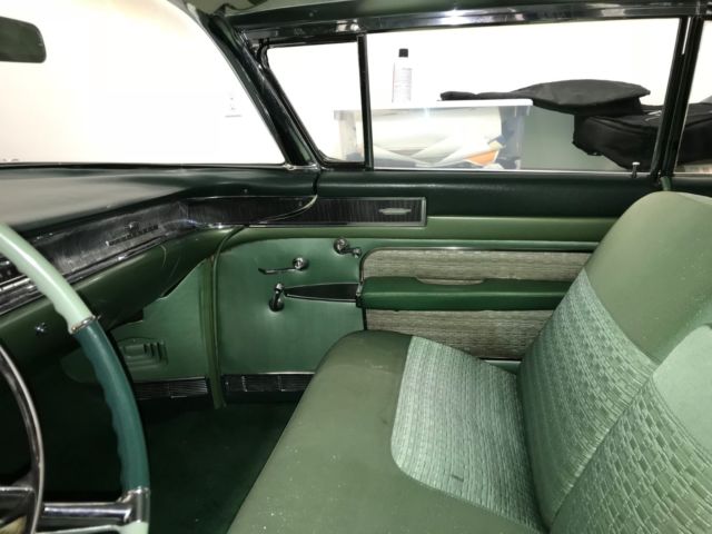 1958 Green Cadillac Series 62 Coupe