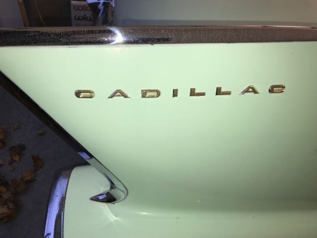 1958 Green Cadillac Series 62 Coupe