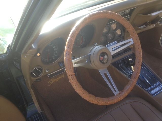 1969 fathom green Chevrolet Corvette Coupe