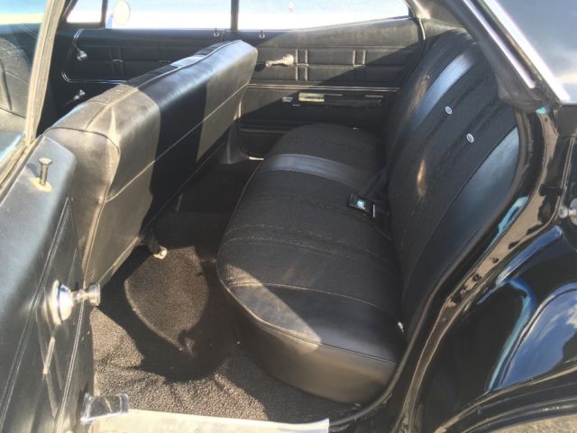 1967 Black Chevrolet Impala Hardtop sedan