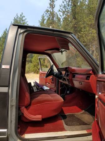 1986 Black Ford F-250