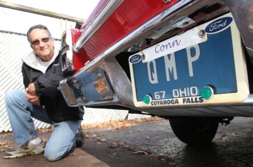 1967 Red Ford Fairlane Convertible